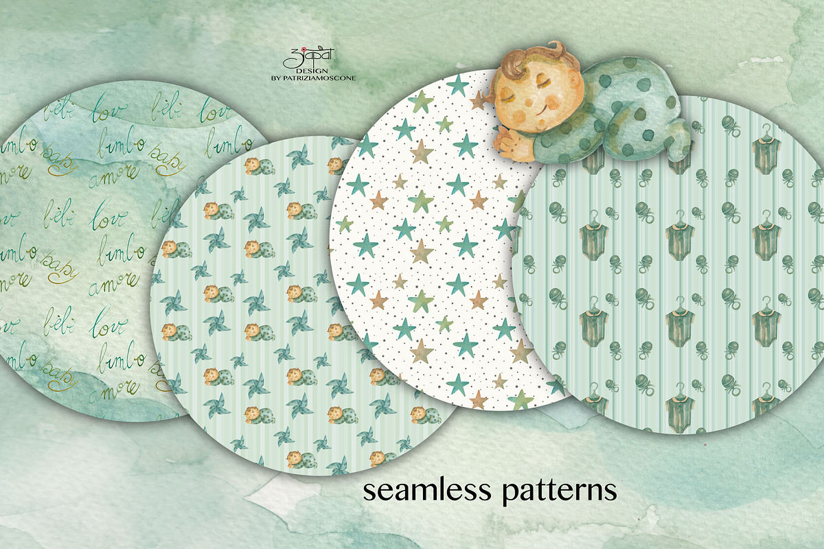 Bimbo, a Pattern Graphic by patriziamoscone (Photo 4 of 4)