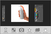 Cosmetic Pump Bottle Mockup Held PSD, a Product Mockup by Bruno's Shop (Thumbnail 3 of 4)