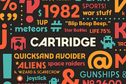 Cartridge — Retro video game font, a Sans Serif Font by SimpleBits® (Thumbnail 2 of 6)