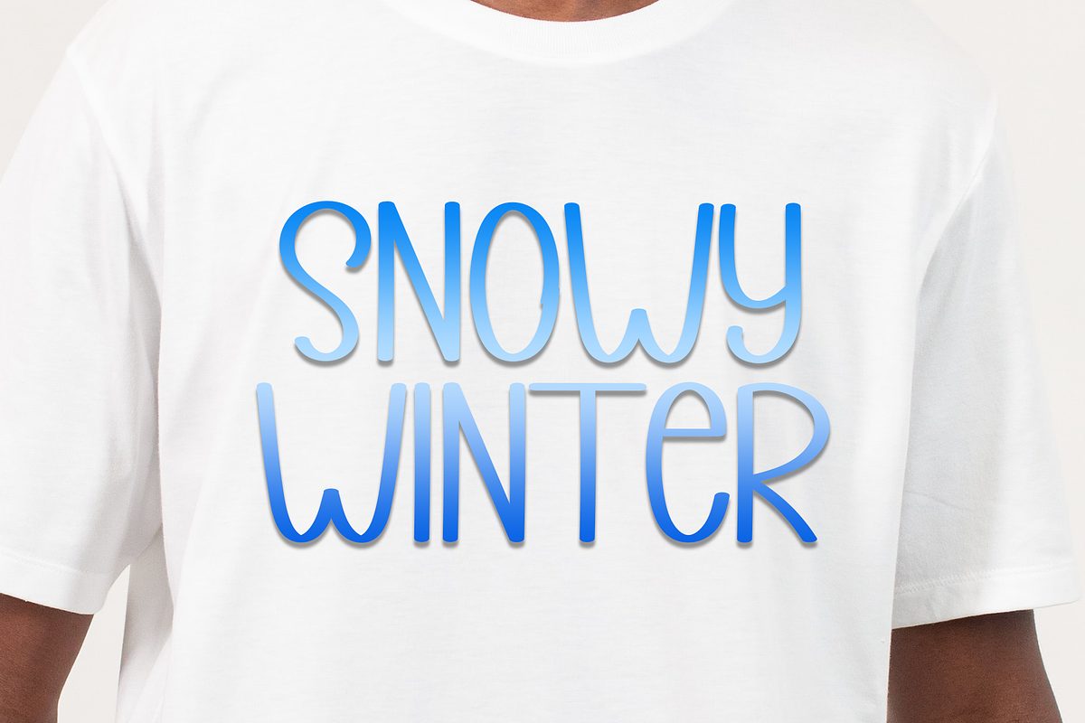 Snowman, a Sans Serif Font by InermediaSTUDIO (Photo 5 of 7)