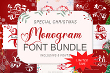 Special Christmas Monogram Bundle