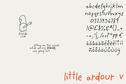 Little Ardour Font Family + Icons, a Sans Serif Font by Design Surplus (Thumbnail 6 of 7)