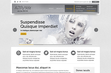 4:79 AM Website Template