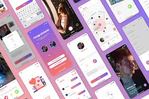 Dalla - Dating App Design UI Kit