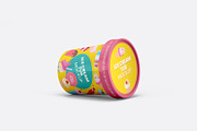 Ice Cream Tub Mockup - 8 views, a Packaging Mockup by Illusiongraphic (Thumbnail 6 of 19)
