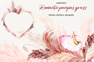 Romantic Pampas Grass Collection