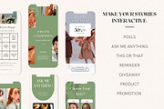 Matcha Latte Instagram Bundle| Canva, a Social Media Template by DesignbySamVN (Thumbnail 8 of 10)