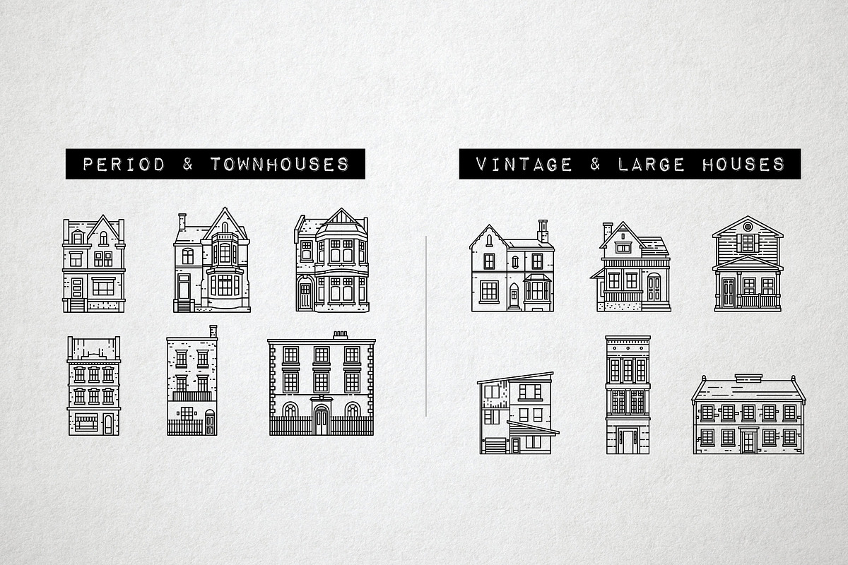 50 Real Estate Icons, Property, City, an Outline Icon by Hatch Design Workshop (Photo 4 of 9)