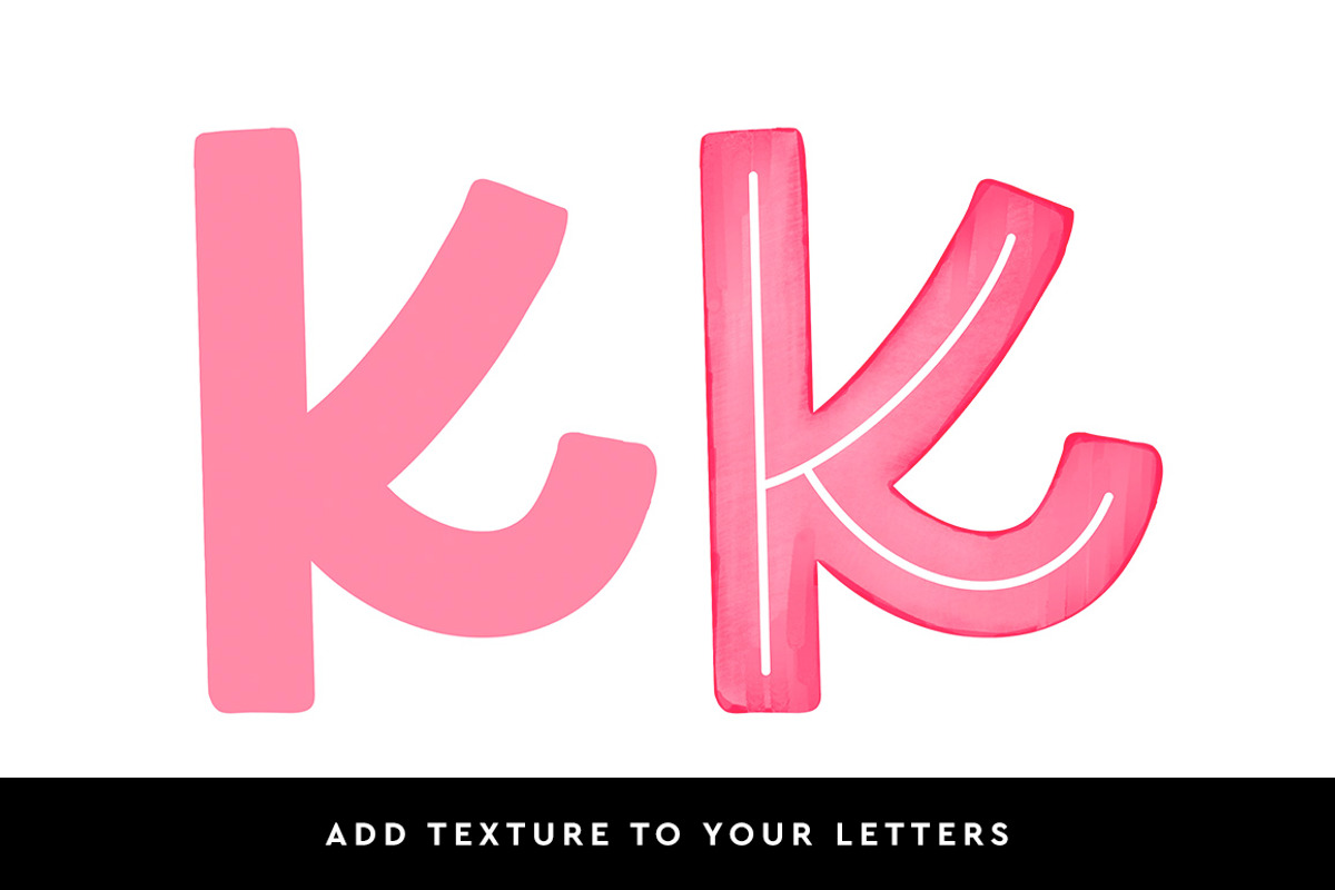 Procreate Block Lettering Brushset, a Brush Add-On by Hewitt Avenue (Photo 4 of 5)