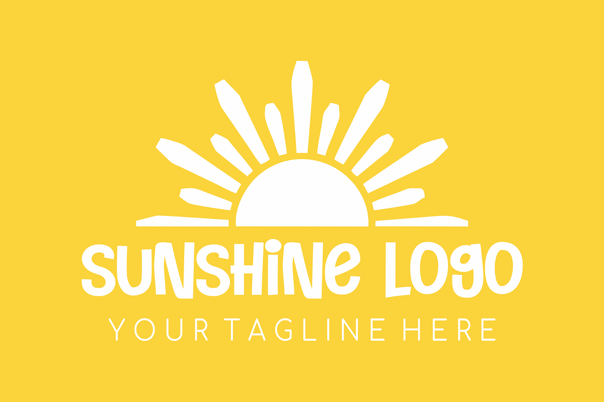 Colorful Sunshine Logo, a Graphic by EmmaGDesigner (Photo 3 of 5)