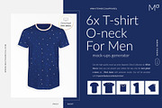 Men T-shirt Ghost Mock-ups FREE DEMO, a Books & Magazine Mockup by Apparel_Mockups (Thumbnail 5 of 23)