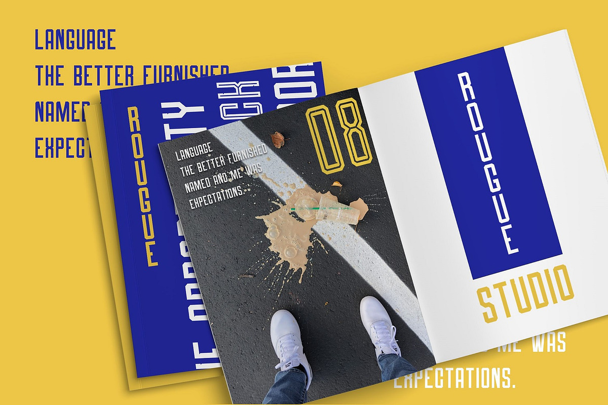 Roguedash - Stylish Sans Font Family, a Sans Serif Font by StringLabs (Photo 7 of 10)