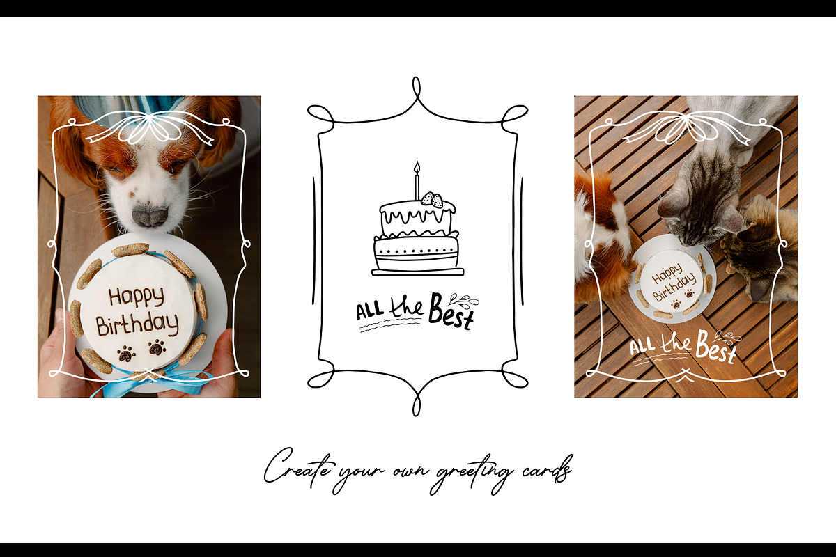Birthday Party Graphics & Photos, an Object Illustration by ApollinariaManko (Photo 7 of 14)