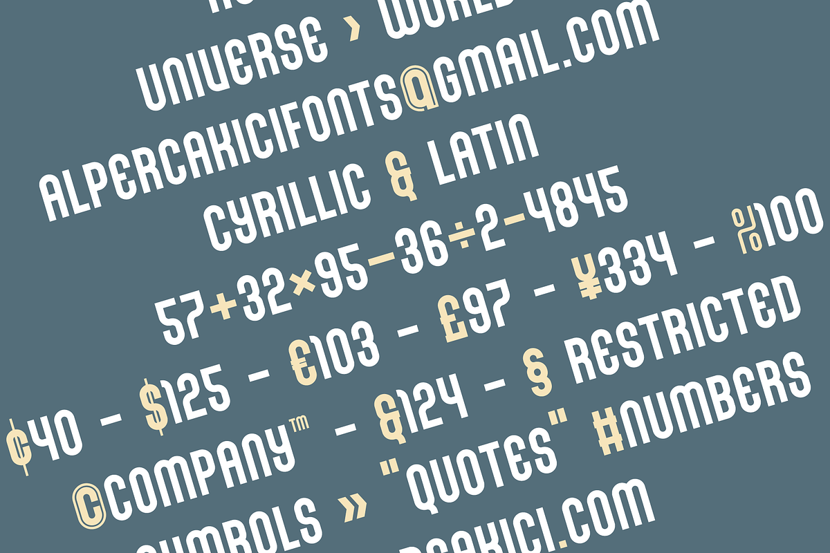 Rounder - Geometric Sans Serif, a Sans Serif Font by alpercakici (Photo 11 of 15)
