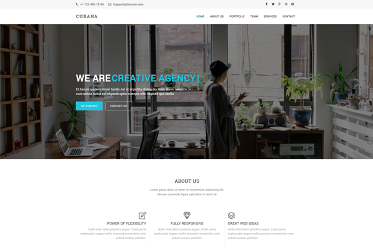 Cubana v2 - Multipurpose Template, a HTML Template by Pichforest Studio (Photo 2 of 4)