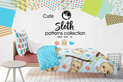 SLOTH Pattern collection, a Pattern Graphic by PrettyPatterns (Thumbnail 1 of 5)