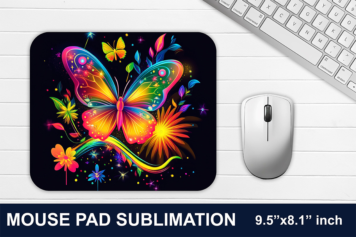 Butterfly Mouse Pad Bundle, a Graphic by crative8112 (Photo 8 of 9)