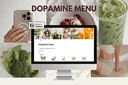 Dopamine menu - Notion template, an App Template by Iasan Design (Thumbnail 2 of 6)