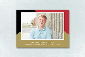 Senior Graduation Announcement 053