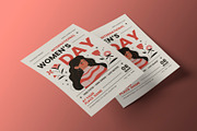 Simple International Womens Day, a Flyer Template by Neermana (Thumbnail 3 of 4)