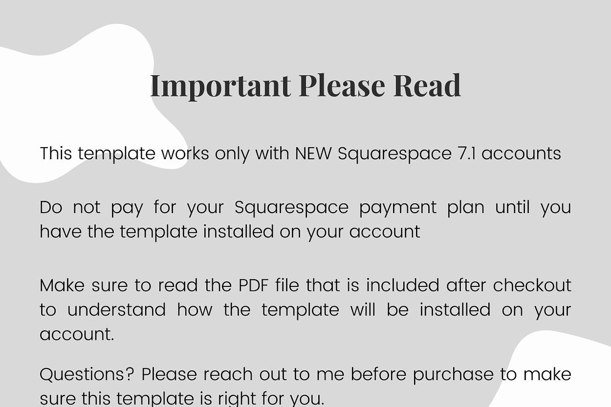 Luxe Squarespace 7.1 Template, a Squarespace Template by Forth and Wild (Photo 6 of 9)