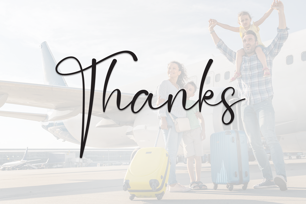 Traveling Abroad | Script Font, a Handwritten Font by Scratchones (Photo 9 of 9)