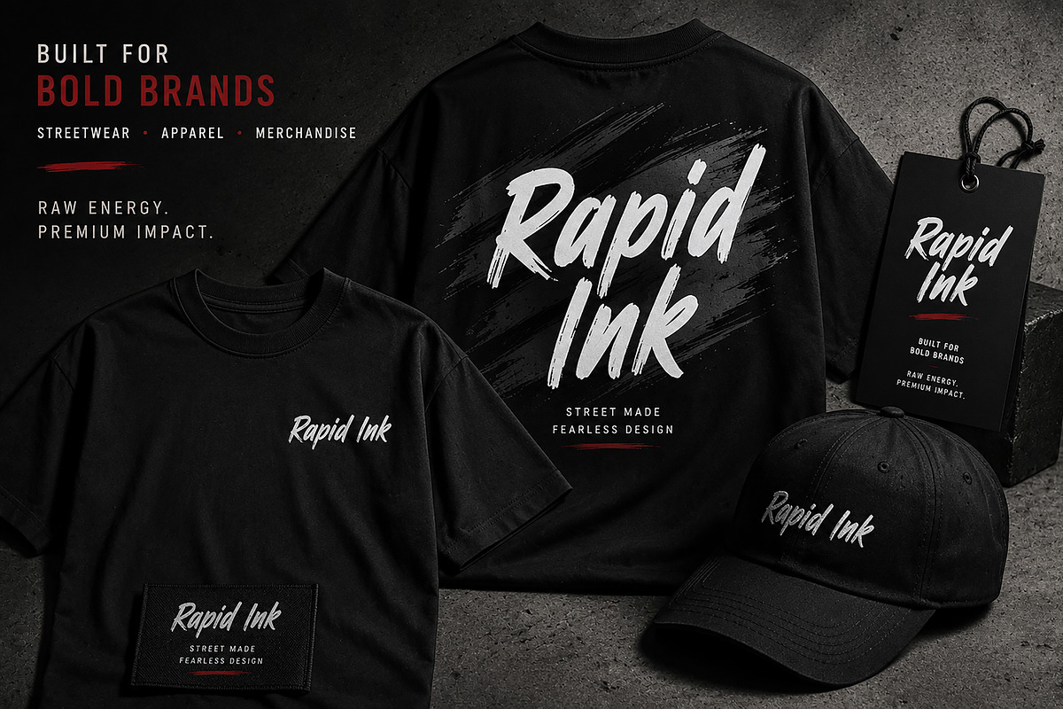 Rapid Ink, a Slab Serif Font by Wow Magic (Photo 3 of 5)