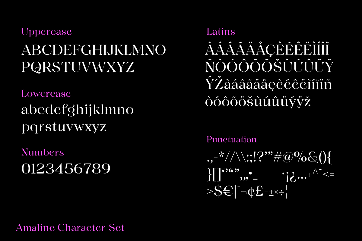 Amaline; Display Serif, a Serif Font by Eko Bimantara (Photo 8 of 8)