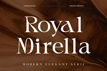 Royal Mirella Elegant Serif Font