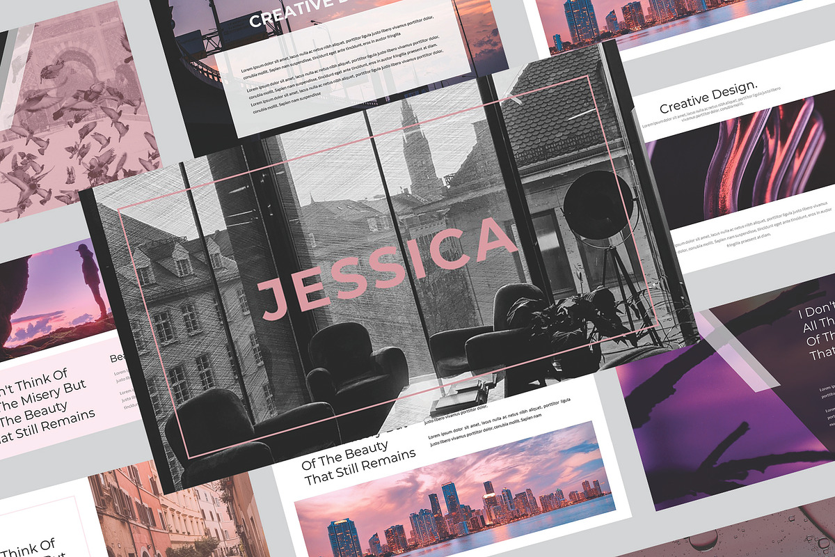 Jessica - Powerpoint Template, a Presentation Template by riz creative studio (Photo 2 of 8)