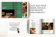 Green Recipe Pages Canva Template, a Poster Template by Digital By Nikoleta (Thumbnail 3 of 9)