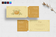 Thanksgiving Ticket Template, a Stationery Template by BrandPacks (Thumbnail 1 of 5)