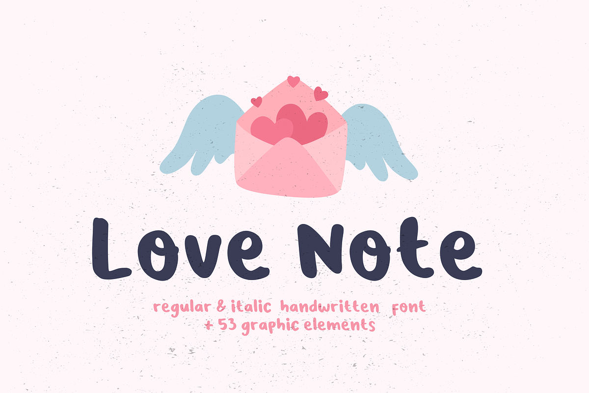 Love Note | Handwritten Font, a Script Font by Suntype | Sunshine Std (Photo 1 of 10)