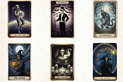 Funny Halloween Tarot Card, an Illustration by DreamCafeArt (Thumbnail 3 of 6)