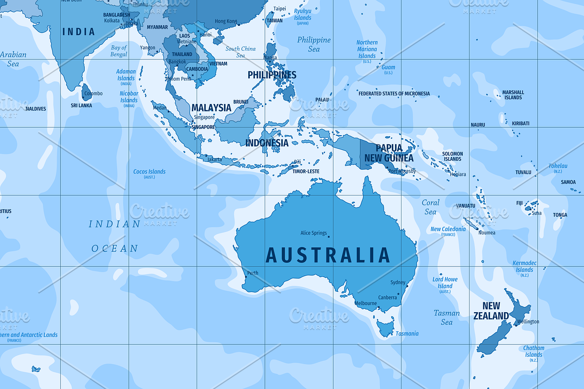 High Detailed Political World Map, an Illustration by ilynx (Photo 4 of 8)