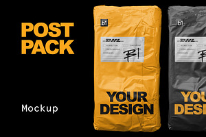 Post Pack Bag Mockup