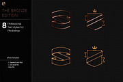 Bronze Photoshop Layer Styles, a Layer Style Add-On by Egotype (Thumbnail 4 of 4)