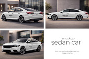 Sedan Car Mockup Set, a Product Mockup by Country4k (Thumbnail 5 of 5)
