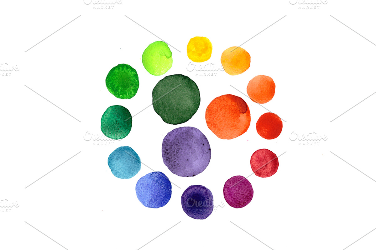 №139 Color wheel, a Texture Graphic by Rasveta