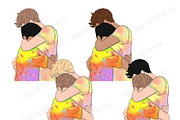 Pride Heroes Clipart, a Person Illustration by GlamArtZhanna (Thumbnail 4 of 4)