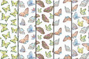 Watercolor butterflies 2., a Texture Illustration by BrushArtDesigns (Thumbnail 4 of 7)