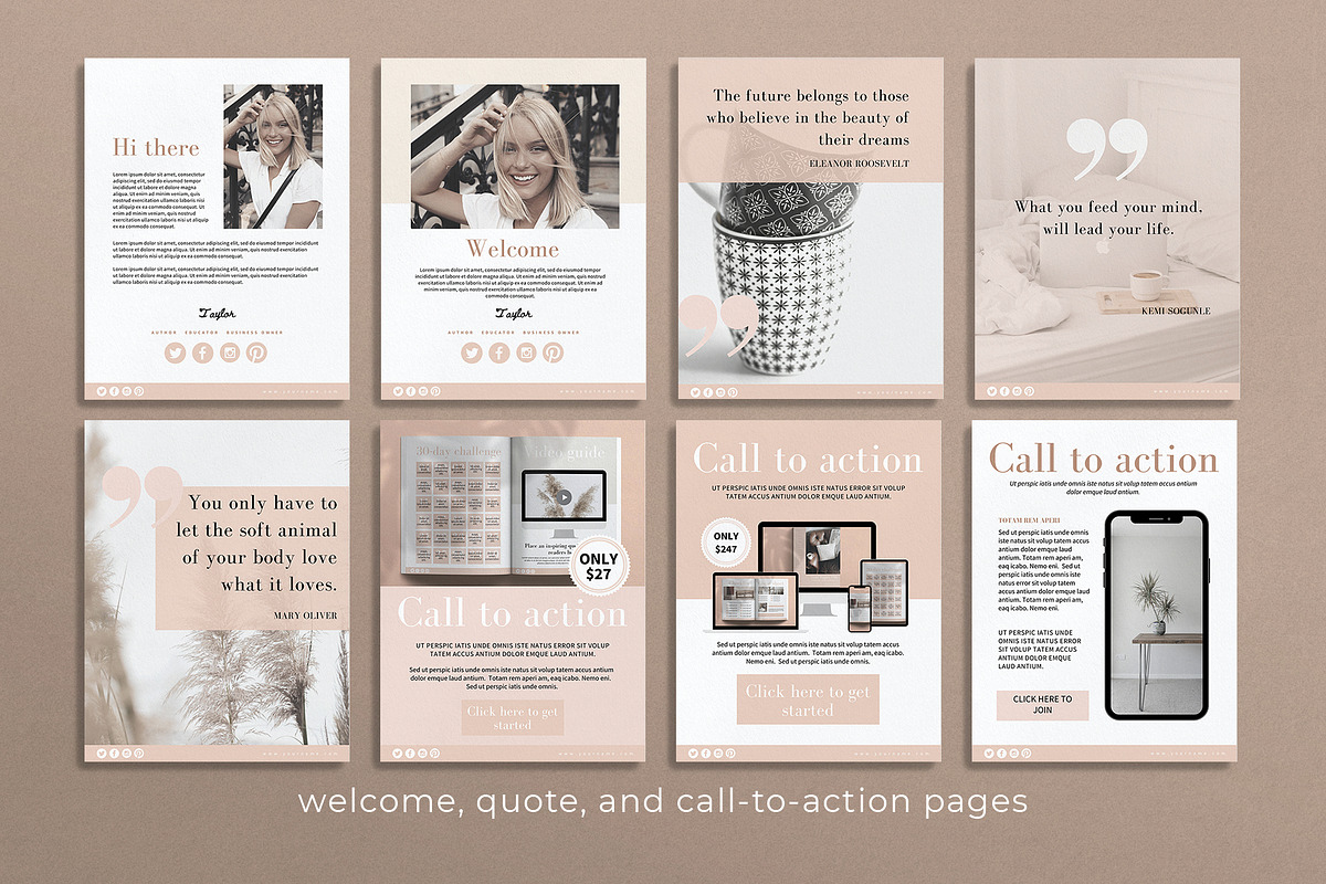 Lead Magnet Template for Canva