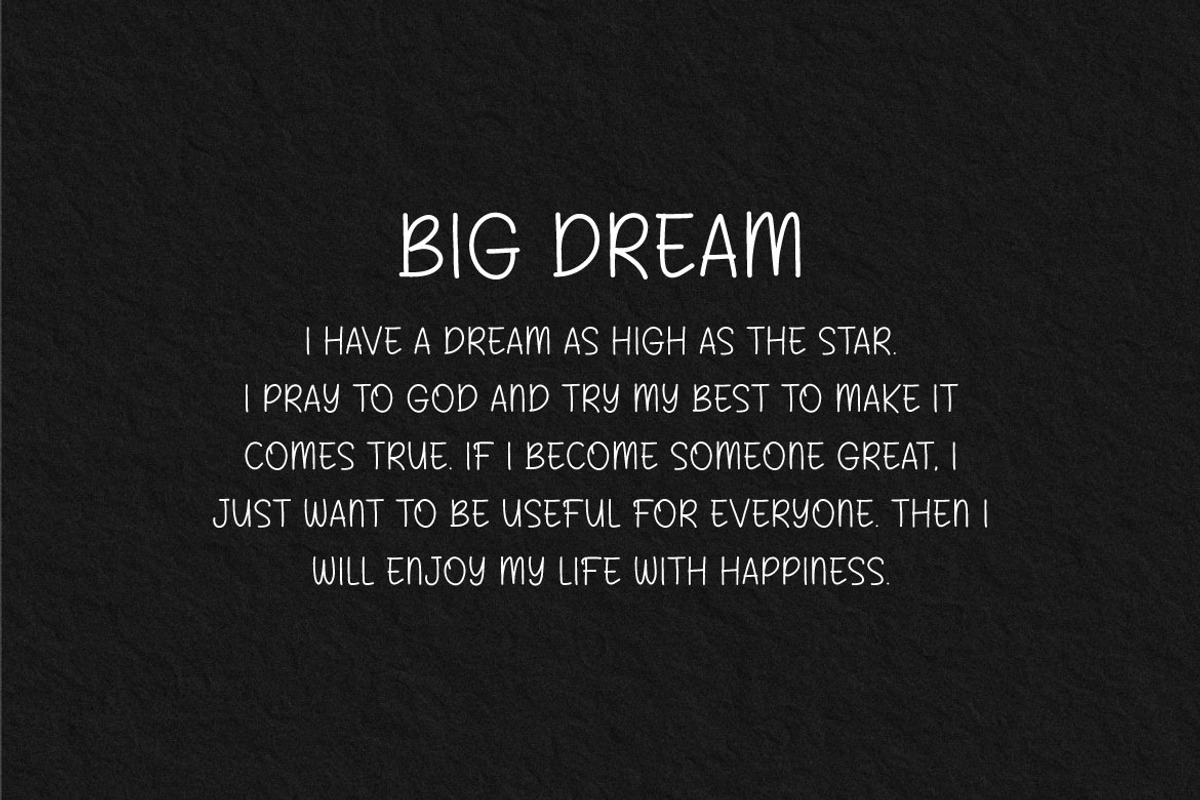 Black Note - Handwritten font, a Handwritten Font by Mightyfire (Photo 3 of 4)