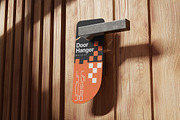 Door Hanger Mockup, a Product Mockup by Pixie Creative (Thumbnail 3 of 4)