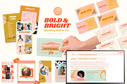 Bold & Bright Branding Starter Kit, a Branding & Logo Template by Hell Yeah Designs (Thumbnail 7 of 18)