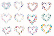 Spring Floral Hearts Frames Clipart, an Illustration by Designworld (Thumbnail 3 of 7)