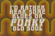 Boogie Down 70s Font, a Font by Horlleys (Thumbnail 3 of 10)