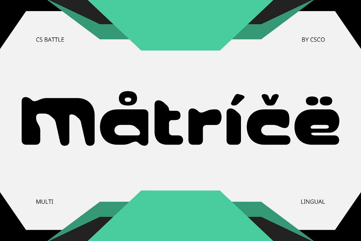 CS Battle – Futuristic Font, a Sans Serif Font by Craft Supply Co. (Photo 5 of 8)