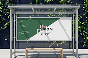 Bus Stop Billboard Mockup, an Advertising Mockup by mockeyai (Thumbnail 2 of 4)
