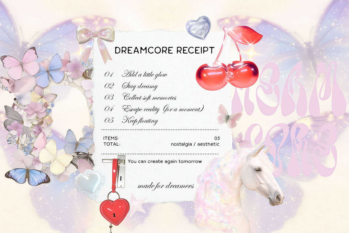 Dreamcore – Aesthetic Pack, an Object Graphic by Purple (Photo 6 of 11)